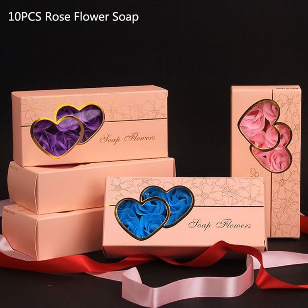 10pcs/set artificial soap gift wedding party favor scented rose petal bouquet gift box bath body artificial decorations flowers
10pcs/set artificial soap gift wedding party favor scented rose petal bouquet gift box bath body artificial decorations flowers