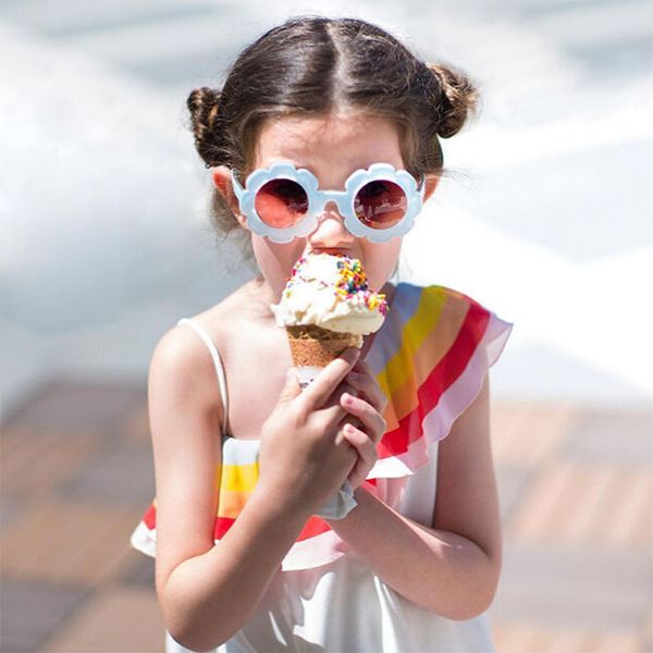 new sunflowers children's sunglasses lovely round frame sunglasses for both boys and girls, Blue
new sunflowers children's sunglasses lovely round frame sunglasses for both boys and girls, Blue