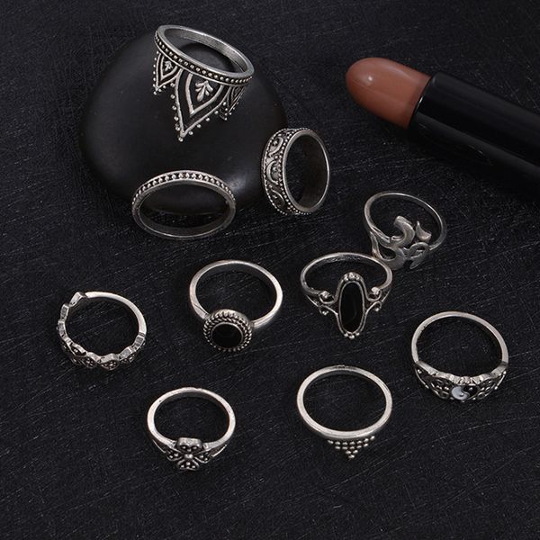 10pcs/set selling vintage fashion knuckle ring set for women fashion midi finger rings jewelry, Silver
10pcs/set selling vintage fashion knuckle ring set for women fashion midi finger rings jewelry, Silver