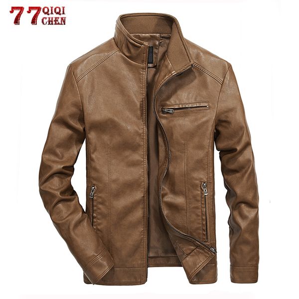 motorcycle pu leather jacket men spring autumn stand collar casual slim fit coat vintage 5xl bomber faux leather jackets men, Black
motorcycle pu leather jacket men spring autumn stand collar casual slim fit coat vintage 5xl bomber faux leather jackets men, Black