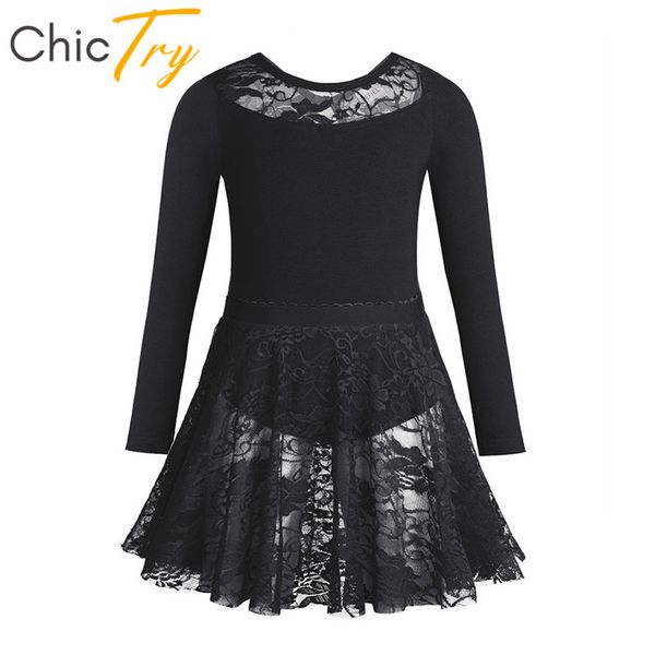 chictry kids cotton long sleeve lace gymnastics ballet leotard with ballet tutu skirt set children girls lyrical dance costumes, Black;red
chictry kids cotton long sleeve lace gymnastics ballet leotard with ballet tutu skirt set children girls lyrical dance costumes, Black;red