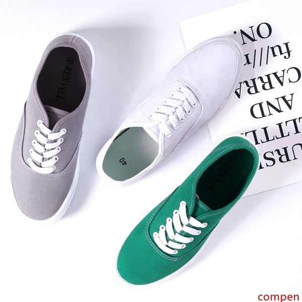 men women design casual canvas leisure sneaker shoes white customized color 
men women design casual canvas leisure sneaker shoes white customized color