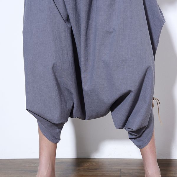 m~5xl new 2019 men's clothing thin folk style wide leg pants cotton pants china culottes wind low large yards of linen pants 7, Black
m~5xl new 2019 men's clothing thin folk style wide leg pants cotton pants china culottes wind low large yards of linen pants 7, Black