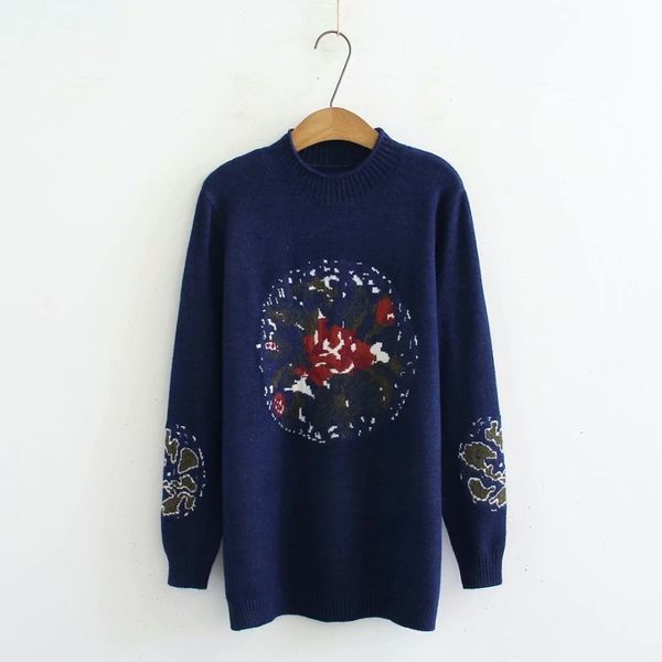 plus size donkerblauw & caramel kleur herfst winter vrouwen truien coltrui jacquard gebreide dames trui wol vrouwelijke, White;black
plus size donkerblauw & caramel kleur herfst winter vrouwen truien coltrui jacquard gebreide dames trui wol vrouwelijke, White;black