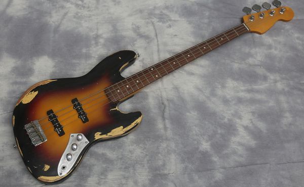 custom electric bass guitar, aged relic, shipped out quickly
custom electric bass guitar, aged relic, shipped out quickly