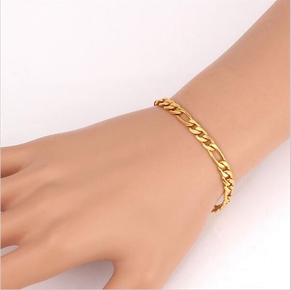 steel color figaro chain 316l stainless steel bangle jewelry accessories friendship wristbands jewelry, Black
steel color figaro chain 316l stainless steel bangle jewelry accessories friendship wristbands jewelry, Black