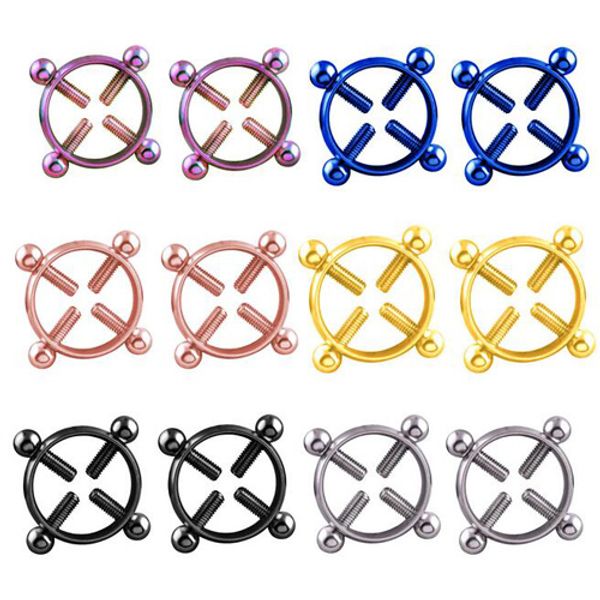 punk round body piercing nipple ring shield body piercing jewelry stainless steel fashion women breast nail screw nipple rings, Silver
punk round body piercing nipple ring shield body piercing jewelry stainless steel fashion women breast nail screw nipple rings, Silver