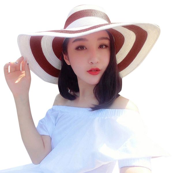 womens big bowknot straw beach hat stripe floppy foldable roll up beach cap sun hat gorros mujer invierno 2019#m6y5, Blue;gray
womens big bowknot straw beach hat stripe floppy foldable roll up beach cap sun hat gorros mujer invierno 2019#m6y5, Blue;gray