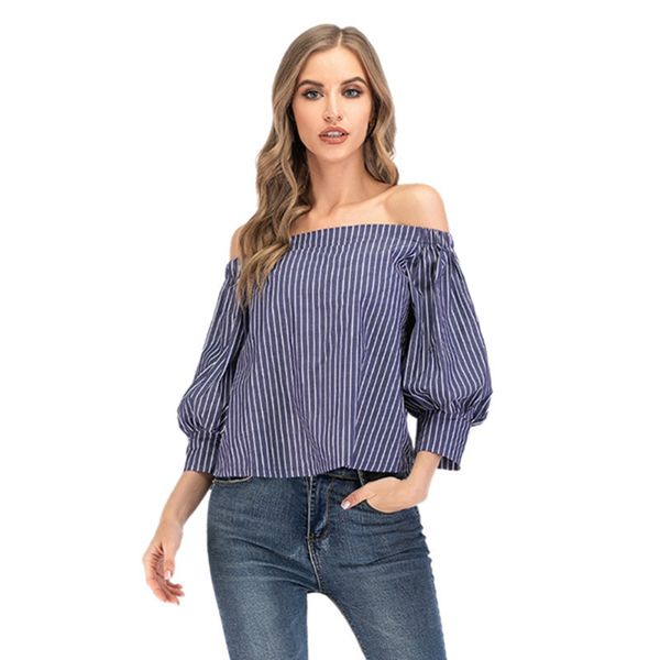 women's t-shirt for women full sleeves slash neck off shoulder short tshirt vintage stripe clothes club party t shirt s, White
women's t-shirt for women full sleeves slash neck off shoulder short tshirt vintage stripe clothes club party t shirt s, White