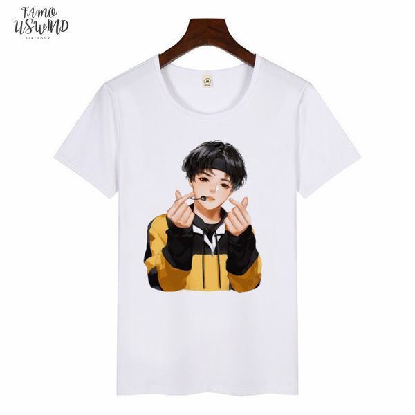 women suga jimin album print t shirt female korean harajuku tshirt kawaii cartoon graphic print tee casual t shirt, White
women suga jimin album print t shirt female korean harajuku tshirt kawaii cartoon graphic print tee casual t shirt, White