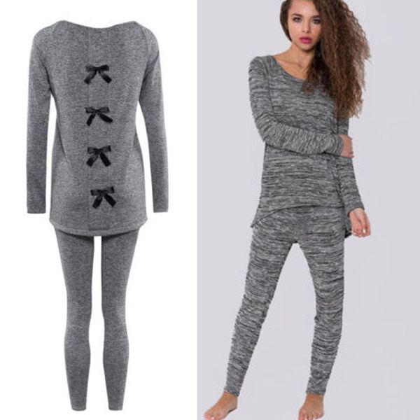 autumn new 2pcs women sleepwear long sleeve pajamas sets character home suit nightwear casual bow pajama sets, Blue;gray
autumn new 2pcs women sleepwear long sleeve pajamas sets character home suit nightwear casual bow pajama sets, Blue;gray