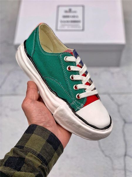 maison mihara yasuhiro x nigel caburn 19ss joint men and women low canvas shoes size 36-44
maison mihara yasuhiro x nigel caburn 19ss joint men and women low canvas shoes size 36-44