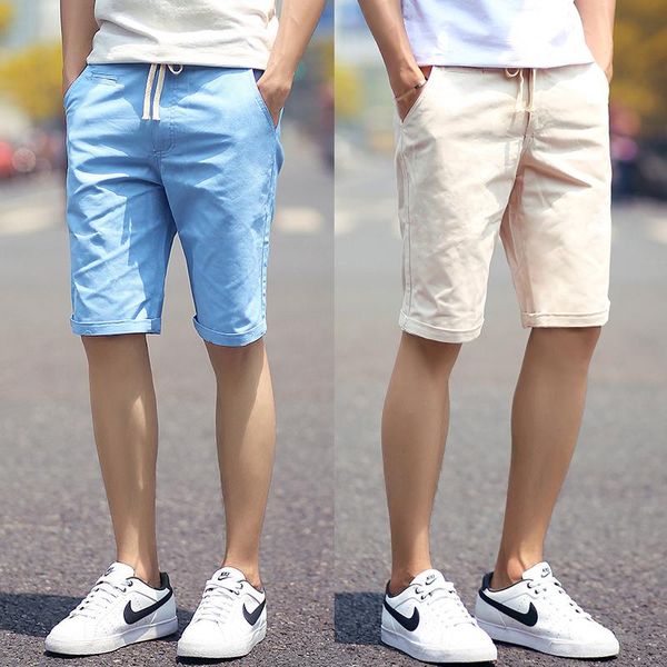 casual shorts men summer fashion solid mens shorts casual cotton slim bermuda masculina beach shorts classic knee length short style, White;black
casual shorts men summer fashion solid mens shorts casual cotton slim bermuda masculina beach shorts classic knee length short style, White;black
