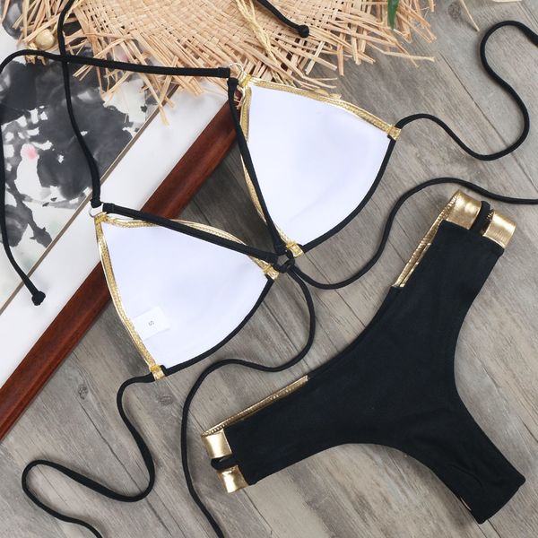 designer swimwear bikinis for women new bikini swimwear 2019 bandage bikinis set bathing suit de summer beachwear swimsuit biquinis, White;black
designer swimwear bikinis for women new bikini swimwear 2019 bandage bikinis set bathing suit de summer beachwear swimsuit biquinis, White;black