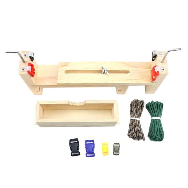 wooden paracord jig bracelet maker paracord tool kit accessories, durable, easy to operate
wooden paracord jig bracelet maker paracord tool kit accessories, durable, easy to operate