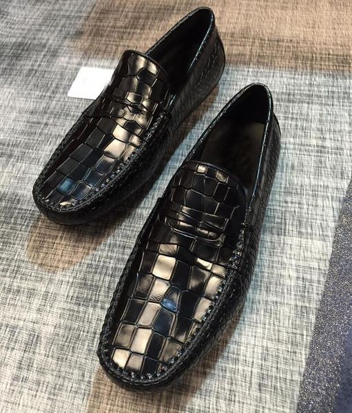 fashion new mens loafers pleated casual business cow leather gentleman dress drive wedding walk shoes size 38-45, Black
fashion new mens loafers pleated casual business cow leather gentleman dress drive wedding walk shoes size 38-45, Black