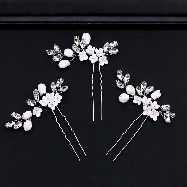 1pc silver crystal flower handmade bridal hair pins hair clip bridal wedding accessories bride headpiece jewelry uz077, Golden;white
1pc silver crystal flower handmade bridal hair pins hair clip bridal wedding accessories bride headpiece jewelry uz077, Golden;white