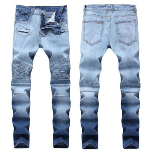 slim fit ripped jeans men mens distressed denim joggers knee holes washed destroyed jeans plus 28-40, Blue
slim fit ripped jeans men mens distressed denim joggers knee holes washed destroyed jeans plus 28-40, Blue