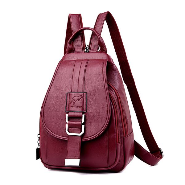 women leather backpack female convertible purse ladies back pack crossbody sling shoulder bag travel daypack sac a dos femme
women leather backpack female convertible purse ladies back pack crossbody sling shoulder bag travel daypack sac a dos femme