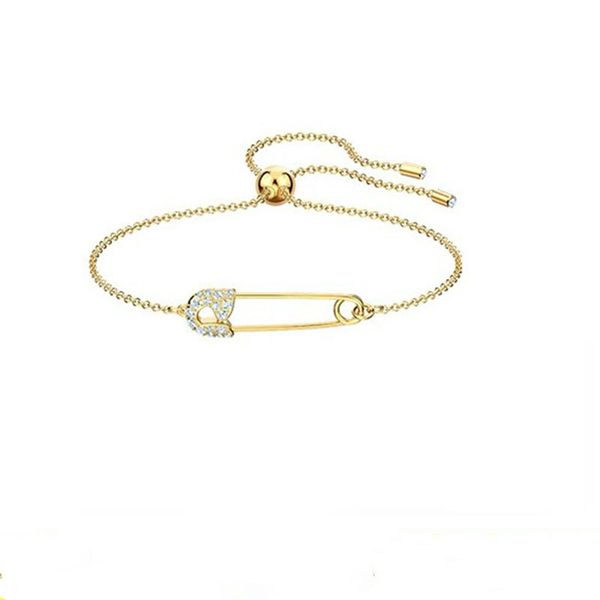 swa bracelet female gold color simple fine jewelry, Golden;silver 
swa bracelet female gold color simple fine jewelry, Golden;silver