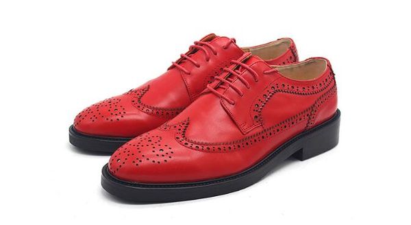 high formal shoes for men lace up lace up carved red brogue shoes genuine leather wedding handmade men, Black
high formal shoes for men lace up lace up carved red brogue shoes genuine leather wedding handmade men, Black