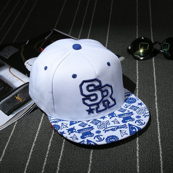 korean fashion embroidery letter sr baseball cap couple hip-hop hat men and women outdoor sport casual flat shade snapback hat, Blue;gray
korean fashion embroidery letter sr baseball cap couple hip-hop hat men and women outdoor sport casual flat shade snapback hat, Blue;gray