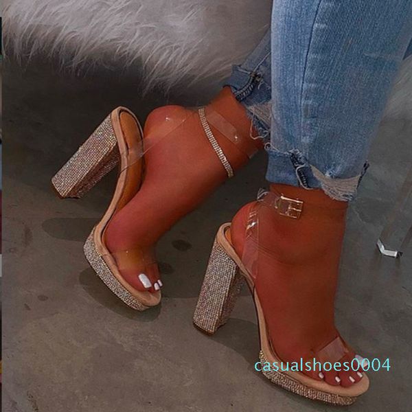 лето женщины насосы высокой пятки peep toe пряжка ремешка платформы прозрачные сандалии свадьба женская обувь zapatos de mujer c04, Black
лето женщины насосы высокой пятки peep toe пряжка ремешка платформы прозрачные сандалии свадьба женская обувь zapatos de mujer c04, Black