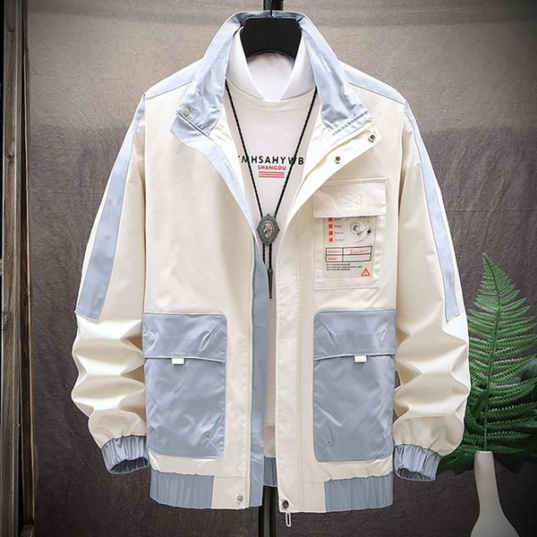 men's coats & jackets men's autumn spring casual fashion color patchwork stand collar outwear coat clothing drop shipping, Black;brown
men's coats & jackets men's autumn spring casual fashion color patchwork stand collar outwear coat clothing drop shipping, Black;brown