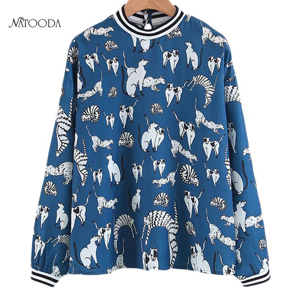 natooda fashion animal print with keyhole women blouse 2017 casual long sleeve women's shirt autumn cloths and xy2770, White
natooda fashion animal print with keyhole women blouse 2017 casual long sleeve women's shirt autumn cloths and xy2770, White