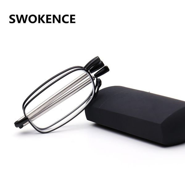 swokence men folding anti fatigue reading glasses high grade business foldable pocket presbyopia reader hyperopia eyewear g389
swokence men folding anti fatigue reading glasses high grade business foldable pocket presbyopia reader hyperopia eyewear g389