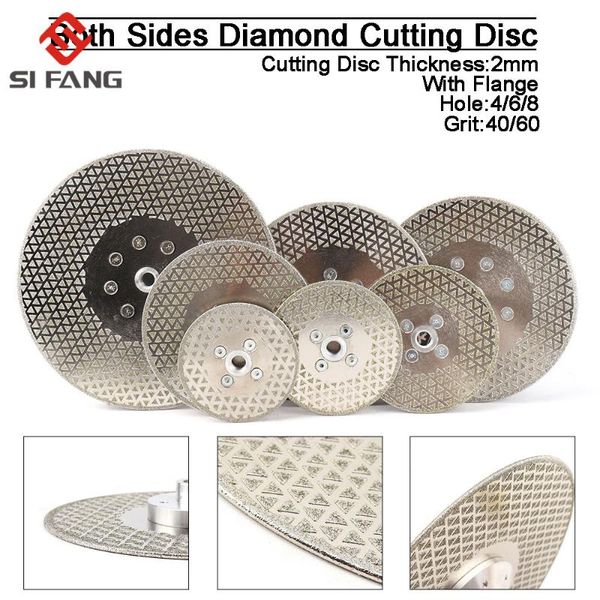 electroplated diamond cutting grinding disc m14 flange both side 100mm/115mm/125mm/150mm/180mm/230mm for marble granite ceramic
electroplated diamond cutting grinding disc m14 flange both side 100mm/115mm/125mm/150mm/180mm/230mm for marble granite ceramic