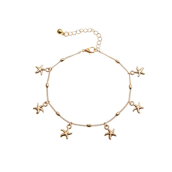 2020 beaded pearl chain starfish five-pointed star foot ornaments summer fashion beach personality anklet foot ornaments women's footwe, Red;blue
2020 beaded pearl chain starfish five-pointed star foot ornaments summer fashion beach personality anklet foot ornaments women's footwe, Red;blue