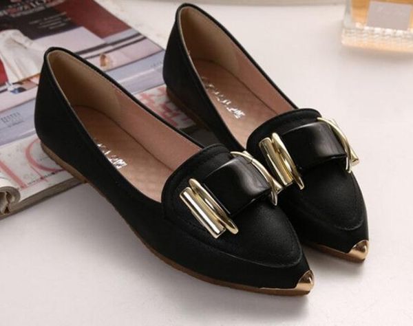 2019 women's shoes in spring and autumn with new style flat bottom pointed end @2078, Black
2019 women's shoes in spring and autumn with new style flat bottom pointed end @2078, Black
