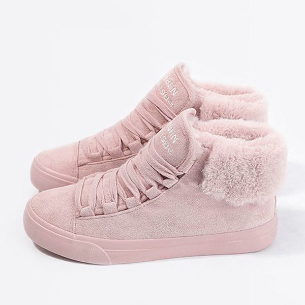 plush women warming boots suede winter feather casual shoes durable female snow boots footwear zapotos mujer, Black
plush women warming boots suede winter feather casual shoes durable female snow boots footwear zapotos mujer, Black
