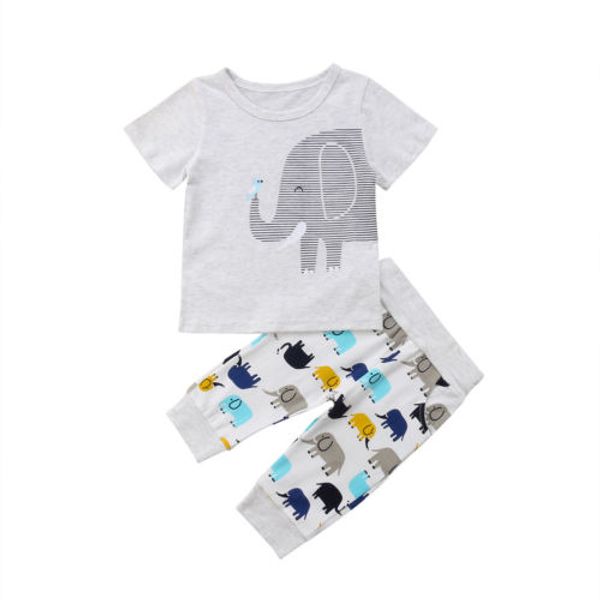 lovely kids baby boys girls clothing cute animals t-shirt cotton casual long pants outfits set clothes baby boy 0-4t, White
lovely kids baby boys girls clothing cute animals t-shirt cotton casual long pants outfits set clothes baby boy 0-4t, White