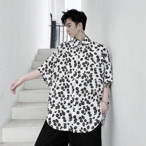 summer fashion trends 2020 men floral print shirt short sleeve button casual dress shirt blouse large size camisa masculina 2xl, White;black
summer fashion trends 2020 men floral print shirt short sleeve button casual dress shirt blouse large size camisa masculina 2xl, White;black