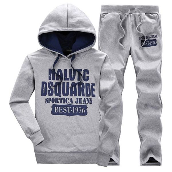 letter printed casual hoodies suits men autumn fall 2 piece set tracksuits hooded + pants male sets funny, Gray
letter printed casual hoodies suits men autumn fall 2 piece set tracksuits hooded + pants male sets funny, Gray