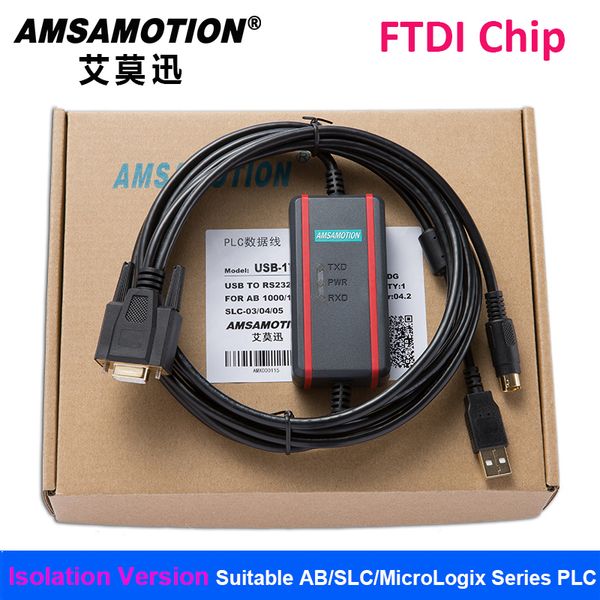 usb-1761-1747-cp3 кабель изоляции типа подходит кабель для программирования плк серии ален брэдли ab с заводской прямой продажей
usb-1761-1747-cp3 кабель изоляции типа подходит кабель для программирования плк серии ален брэдли ab с заводской прямой продажей
