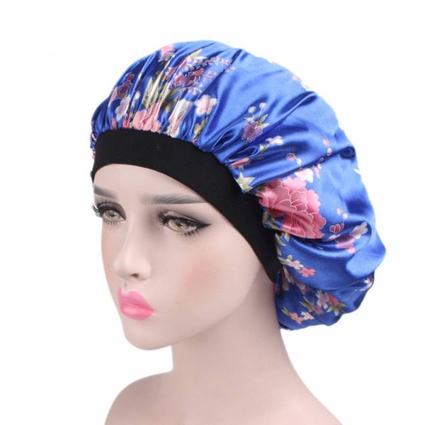 2019 new 10 colors satin bonnet cap floral printed night sleep hat luxury hair loss cap women maternity hat chemotherapy beanies, Blue;gray
2019 new 10 colors satin bonnet cap floral printed night sleep hat luxury hair loss cap women maternity hat chemotherapy beanies, Blue;gray