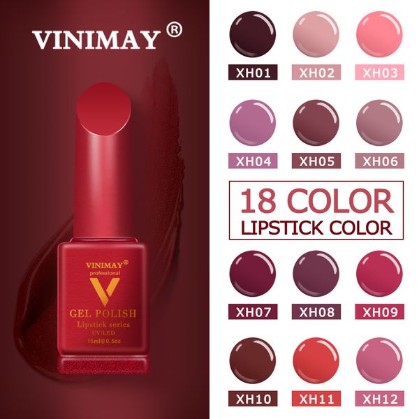 vinimay red lipstick color gel nail polish uv soak off gelpolish nail art gel varnish manicure nails lacque, Red;pink
vinimay red lipstick color gel nail polish uv soak off gelpolish nail art gel varnish manicure nails lacque, Red;pink