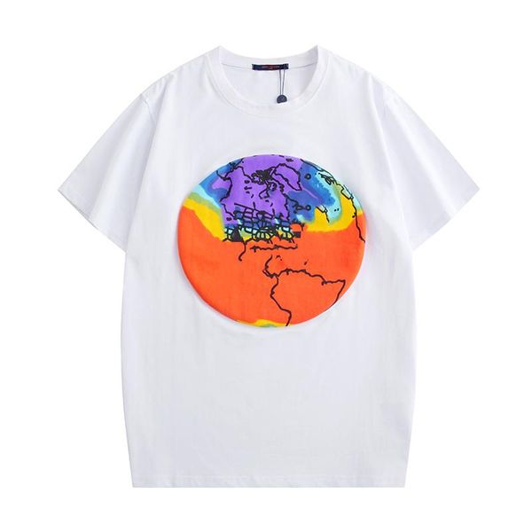 20ss новый мужской дизайнер t рубашка лето свободного покроя мужские свободные футболки письма печать шею с коротким рукавом хлопок роскошны, White;black
20ss новый мужской дизайнер t рубашка лето свободного покроя мужские свободные футболки письма печать шею с коротким рукавом хлопок роскошны, White;black