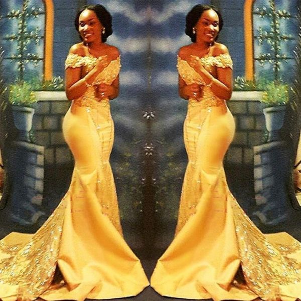 african nigerian yellow mermaid prom dresses 2022 african off shoulders lace sequined satin evening prom gowns ba8405, Black
african nigerian yellow mermaid prom dresses 2022 african off shoulders lace sequined satin evening prom gowns ba8405, Black