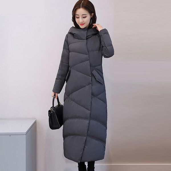 winter jacket women 2018 new fashion hooded white duck down jacket thicken warm loose parkas women long down coat, Black
winter jacket women 2018 new fashion hooded white duck down jacket thicken warm loose parkas women long down coat, Black