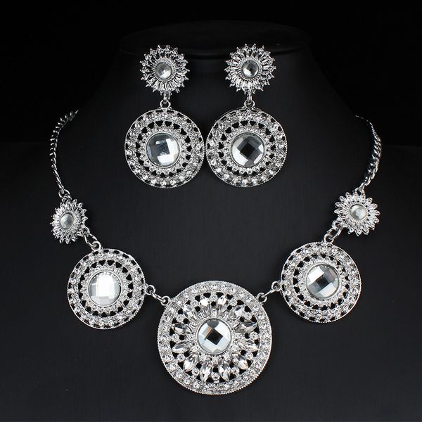 jiayijiaduo turkey jewelry set silver/gold color round necklace earrings for women clothing accessories fashion dropshipping
jiayijiaduo turkey jewelry set silver/gold color round necklace earrings for women clothing accessories fashion dropshipping