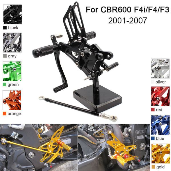 cnc aluminum adjustable rearsets foot pegs for cbr600 f2 f3 f4 f4i 2001 2002 2003 2004 2005 2006 2007
cnc aluminum adjustable rearsets foot pegs for cbr600 f2 f3 f4 f4i 2001 2002 2003 2004 2005 2006 2007