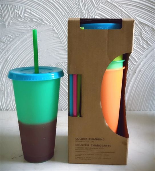color change mug reusable cold coffee and drink cups with lid and straw mugs 700ml 5 colors big capacity beverages cup ing
color change mug reusable cold coffee and drink cups with lid and straw mugs 700ml 5 colors big capacity beverages cup ing