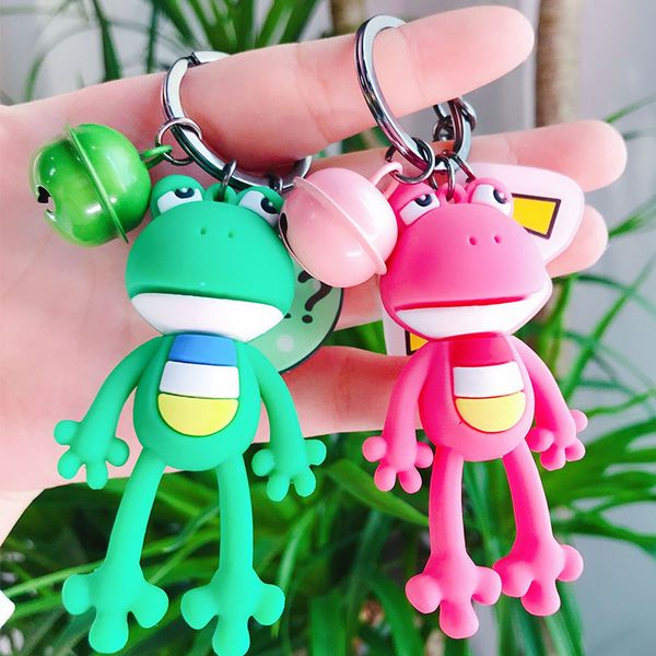 2019 cute long-legged frog keychain key ring fashion epoxy animal key chain creative car bag charm pendant ring jewelry, Silver
2019 cute long-legged frog keychain key ring fashion epoxy animal key chain creative car bag charm pendant ring jewelry, Silver