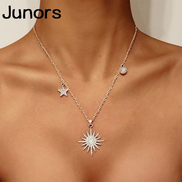 crystal gold custom luck goddess star sunflower necklace for women layered tales chain link gold chain star pendant jewelry gift, Silver
crystal gold custom luck goddess star sunflower necklace for women layered tales chain link gold chain star pendant jewelry gift, Silver