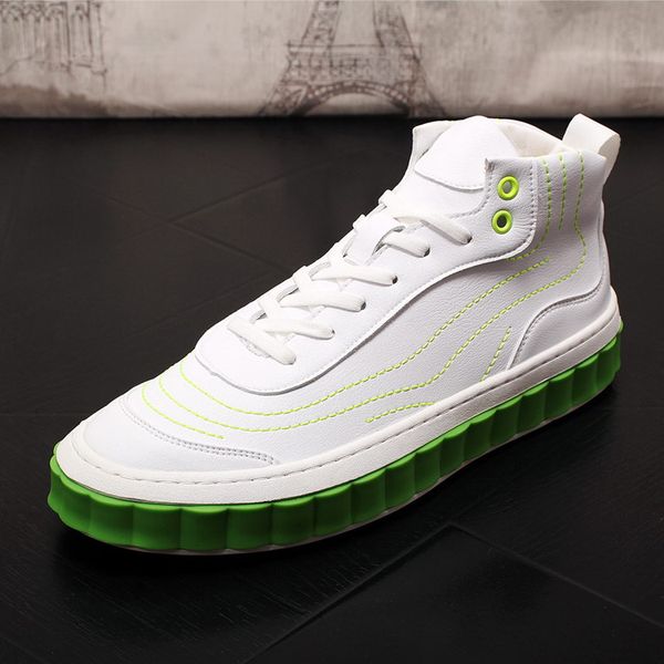 errfc concise designer luxury mens white leisure shoes high fashion round toe thick bottom platform leisure shoes for man, Black
errfc concise designer luxury mens white leisure shoes high fashion round toe thick bottom platform leisure shoes for man, Black