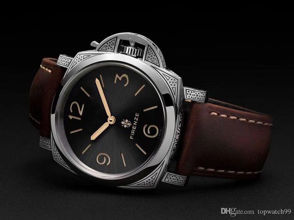2019 новые роскошные часы pam972 дизайнерские часы master кожаный ремешок p3000 движение ручной ветер мужчины montre de luxe спортивные нару, Slivery;brown
2019 новые роскошные часы pam972 дизайнерские часы master кожаный ремешок p3000 движение ручной ветер мужчины montre de luxe спортивные нару, Slivery;brown